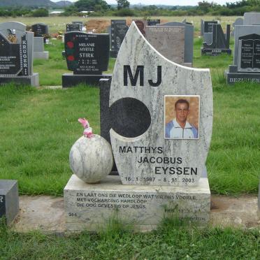 EYSSEN Matthys Jacobus 1987-2003