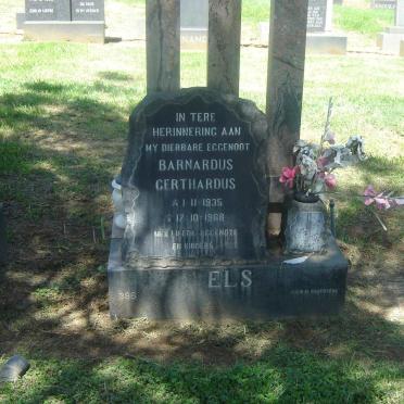 ELS Bernardus Gerthardus 1935-1988