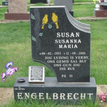 ENGELBRECHT Susan Susanna Maria 1951-2006