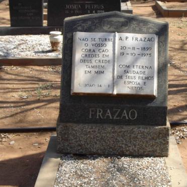 FRAZAO A .P. 1899-1975