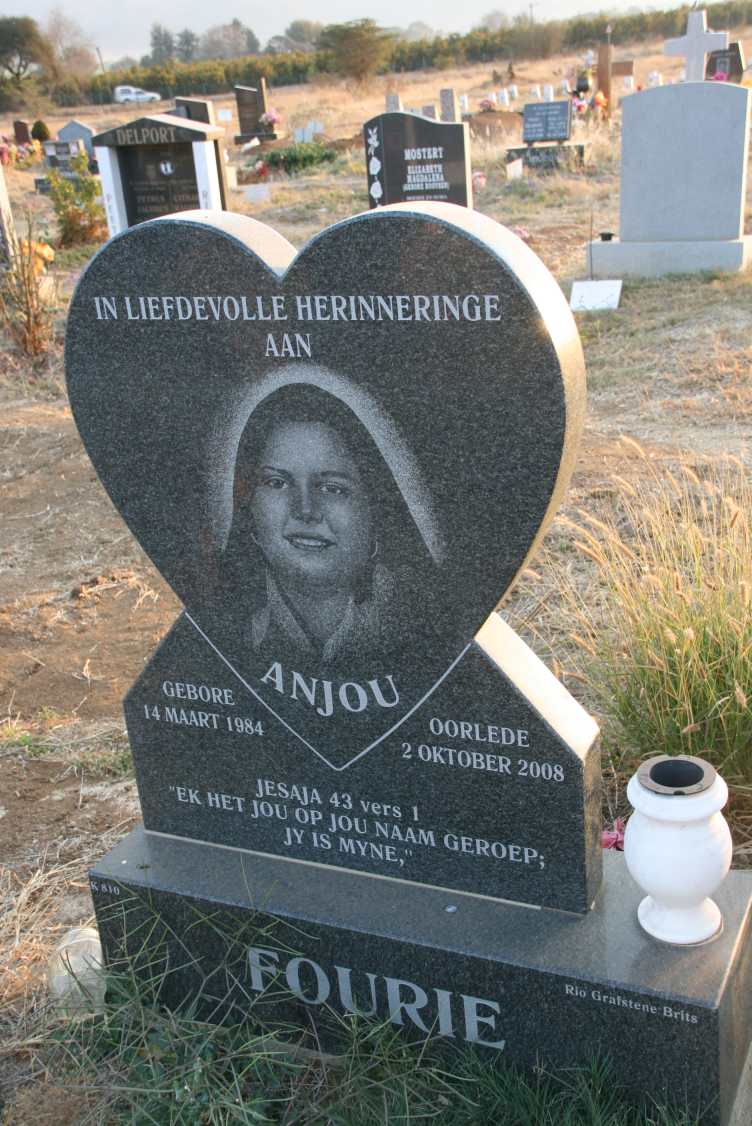 FOURIE Anjou 1984-2008