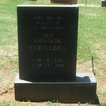 FERREIRA Jan Hendrik 1961-1995