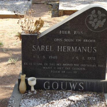 GOUWS Sarel Hermanus 1948-1978