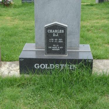 GOLDSTEIN Charles D.J. 1921-2004