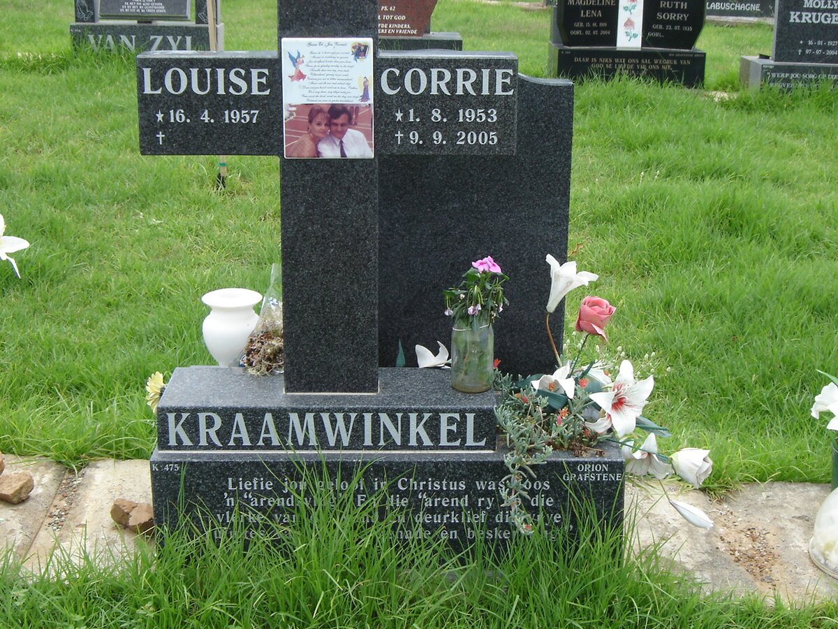 KRAAMWINKEL  Corrie 1953-2005