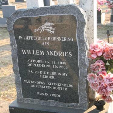 KIRCHNER Willem Andries 1938-2003