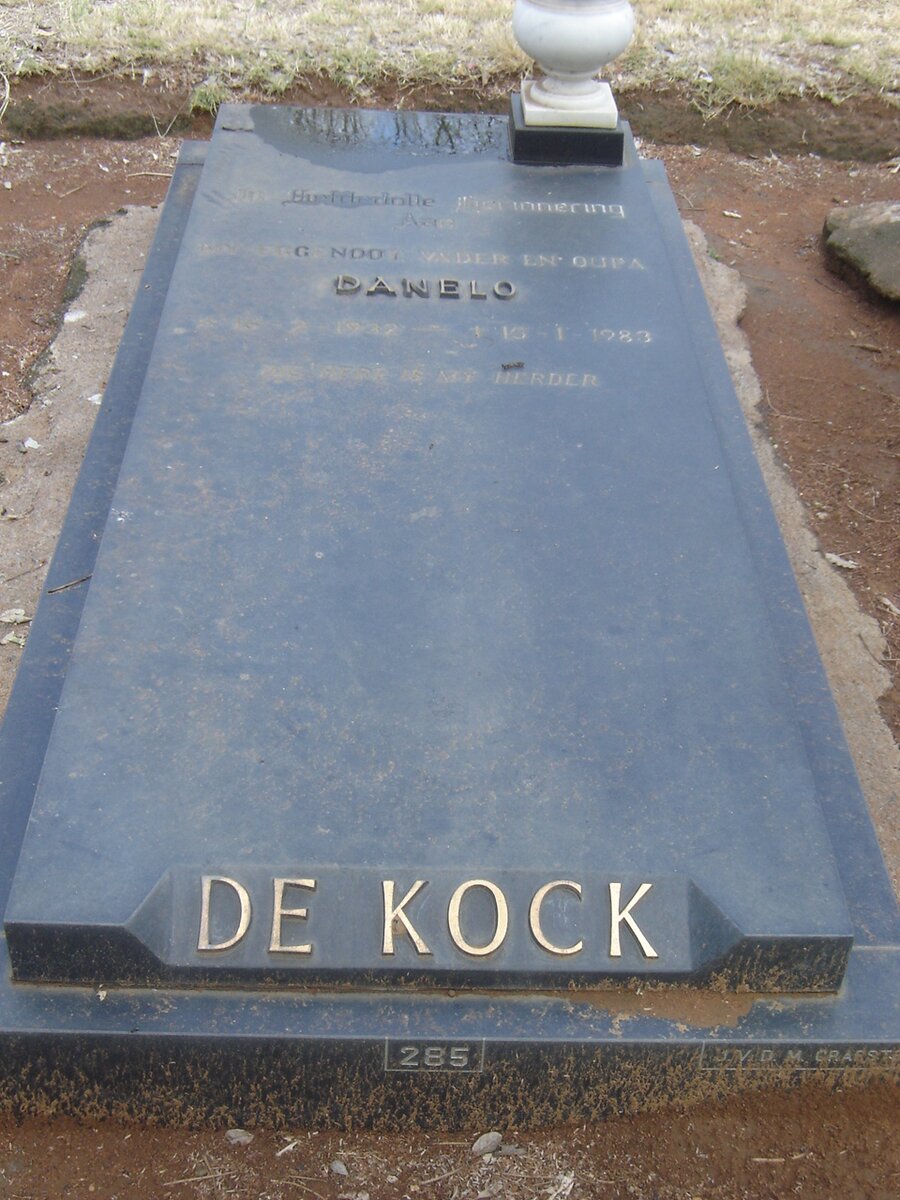 KOCK Danelo, de 1892-1983