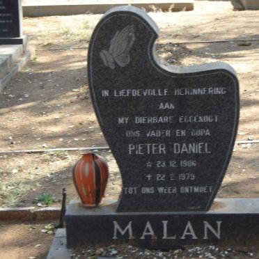 MALAN Pieter Daniel 1906-1979