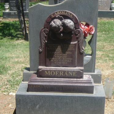 MOERANE Carolina 1920-1997