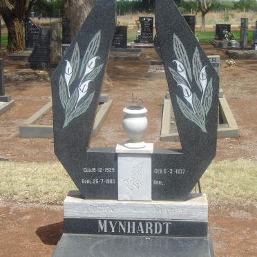 MYNHARDT Johan 1929-1983 &amp; Sophia 1937-