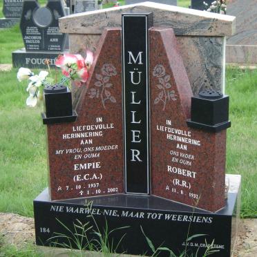 MULLER R.R. 1932- &amp; E.C.A. 1937-2002