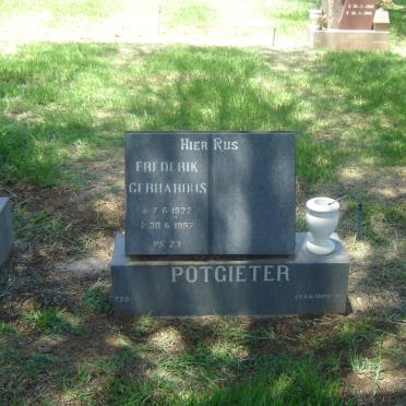 POTGIETER Frederik Gerhardus 1922-19?7