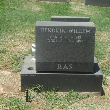 RAS Hendrik Willem 1912-1993
