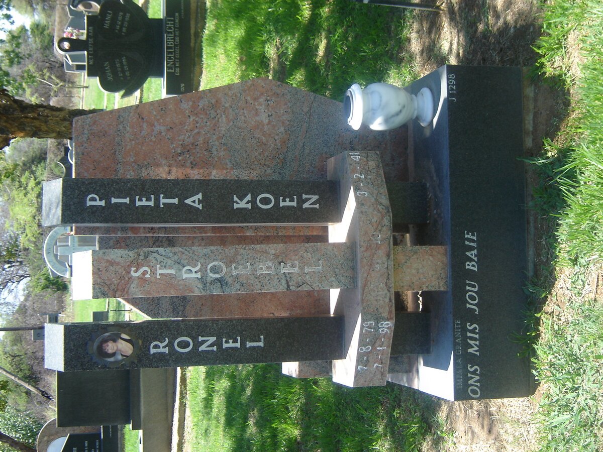 STROEBEL Ronel 1979-1998 :: STROEBEL Pieta nee KOEN 1941-