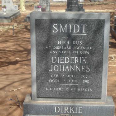 SMIDT Diederik 1913-1981