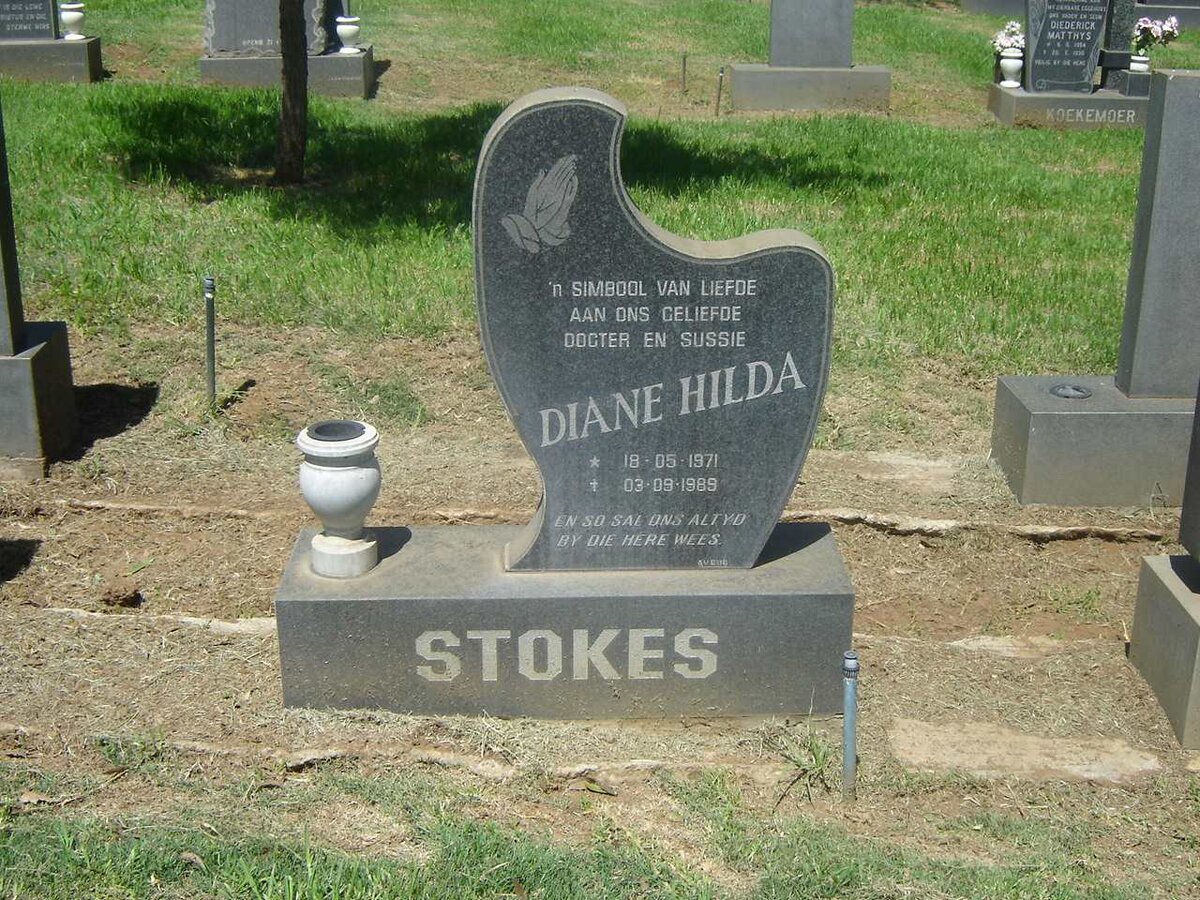 STOKES Diane Hilda 1971-1989