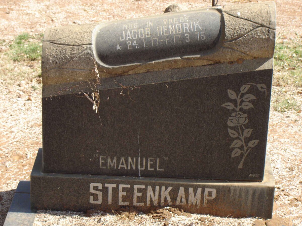 STEENKAMP Jacob Hendrik 1917-1975