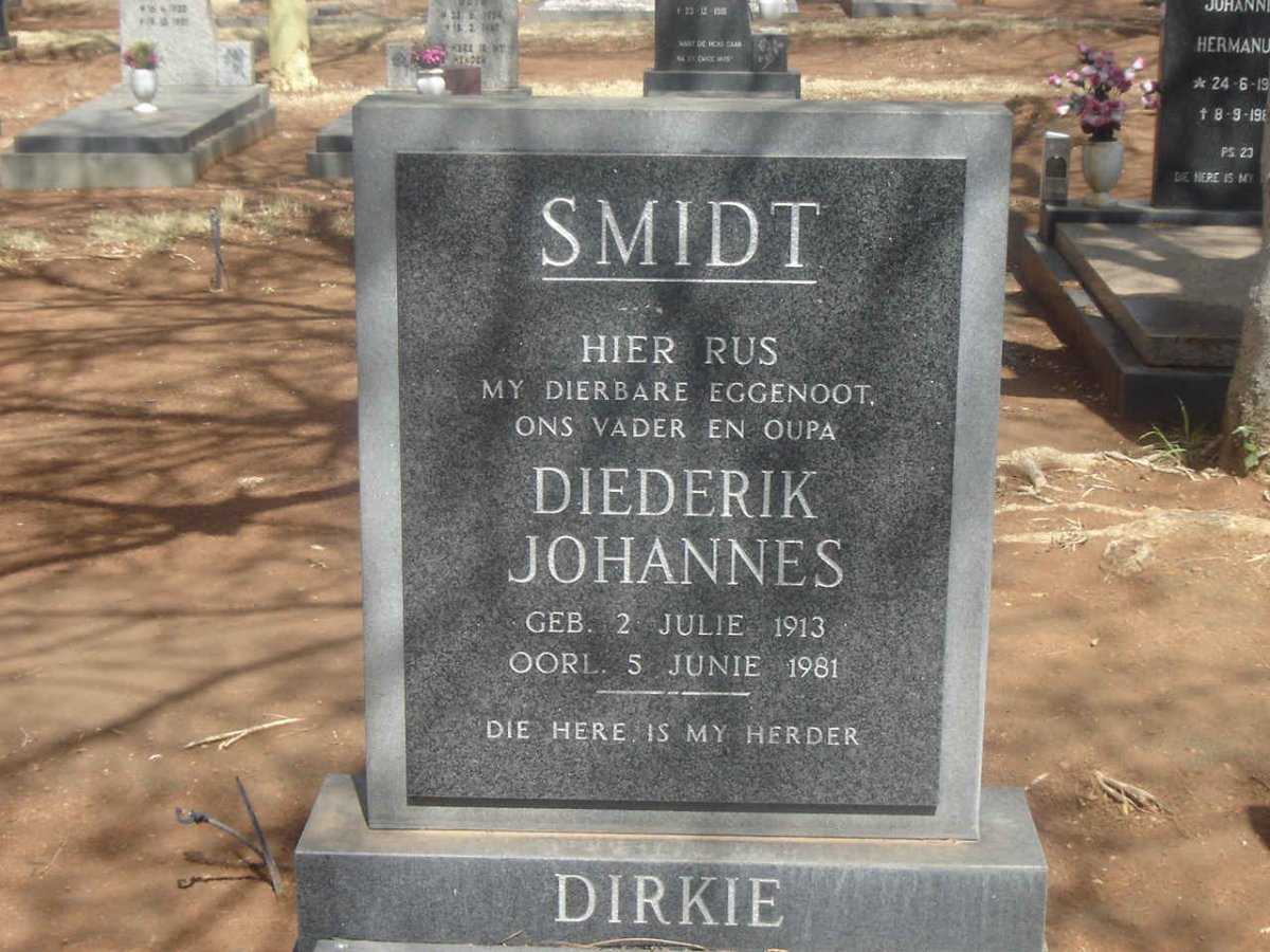 SMIDT Diederik 1913-1981