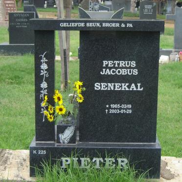 SENEKAL Petrus Jacobus 1965-2003