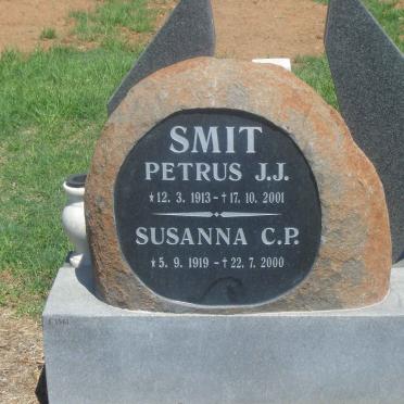 SMIT Petrus J.J. 1913-2001 &amp; Susanna C.P. 1919-2000
