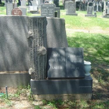 SMITH Joël Albertus 1945-1992