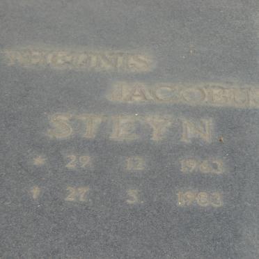 STEYN Theunis Jacobus 1963-1983