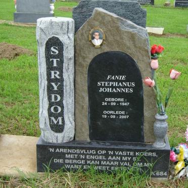STRYDOM  Stephanus Johannes 1947-2007
