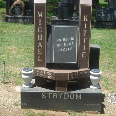 STRYDOM Michael 1926-1993 &amp; Kittie 1934-