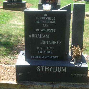 STRYDOM Abraham Johannes 1973-1999