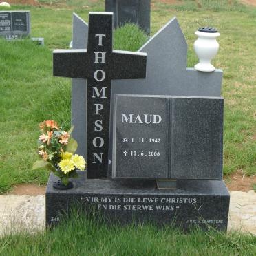 THOMPSON Maud 1942-2006