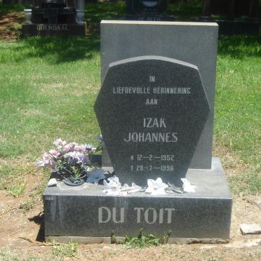 TOIT Izak Johannes, du 1952-1996