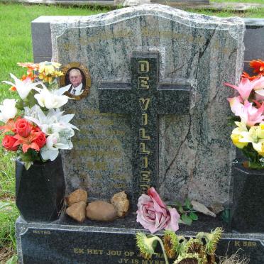 VILLIERS Abraham Johannes, de 1948-2006