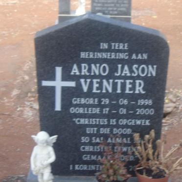 VENTER Arno Jason 1998-2000