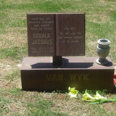 WYK Schalk Jacobus, van 1963-1996