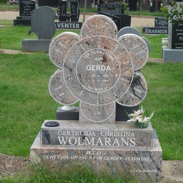 WOLMARANS Gertruida Christina 1952-2003