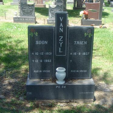 ZYL Soon, van 1931-1992 &amp; Trien 1937-