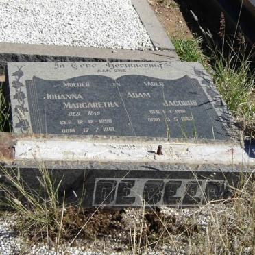 BEER Adam Jacobus, de 1891-1962 &amp; Johanna Margaretha RAS 1890-1961_1