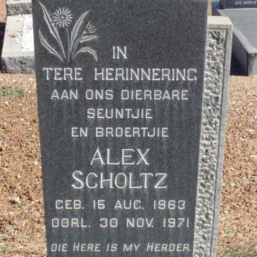 SCHOLTZ Alex 1963-1971