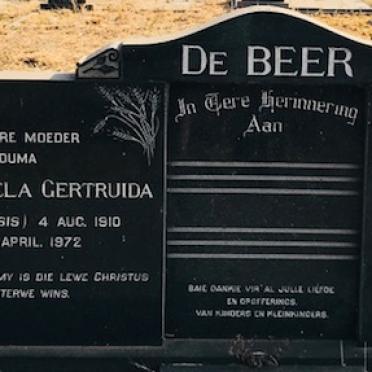 BEER Matthys Jacobus, de 1904-1971 &amp; Rachel Engela Gertruida DU PLESSIS 1910-1972