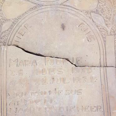 FOURIE Mara 1930-1932 :: FOURIE Johannes 1934-1934