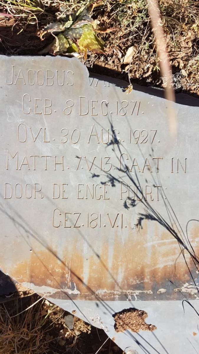 ? Jacobus, van 1871-1927