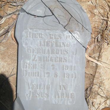 ZWIEGERS Gerhardus J. 1941-1941