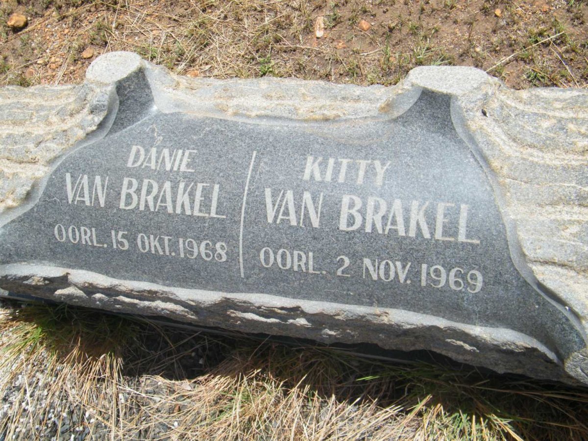 BRAKEL Danie, van -1968 &amp; Kitty -1969