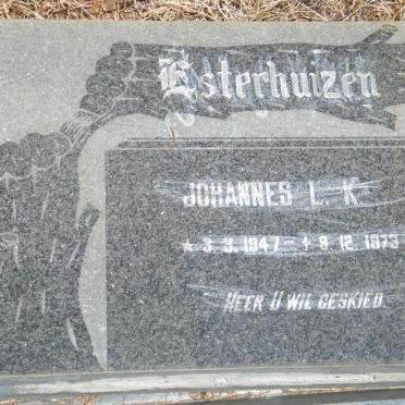 ESTERHUIZEN Johannes L.K. 1947-1973