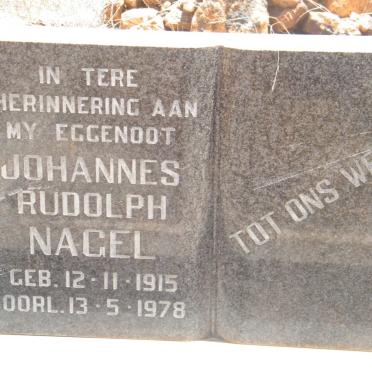 NAGEL Johannes Rudolph 1915-1978