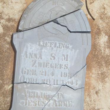 ZWIEGERS Anna S.M. 193?-1944