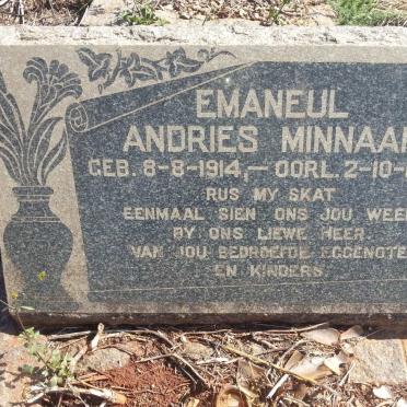MINNAAR Emaneul Andries 1914-1946