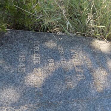 KRUGER Stephanes Johannes 1866-1945 &amp; Elsie Maria 1871-1946