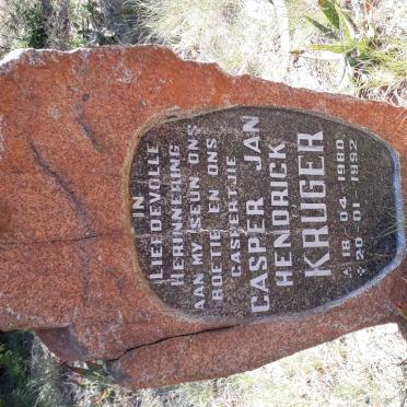 KRUGER Casper Jan Hendrick 1980-1992