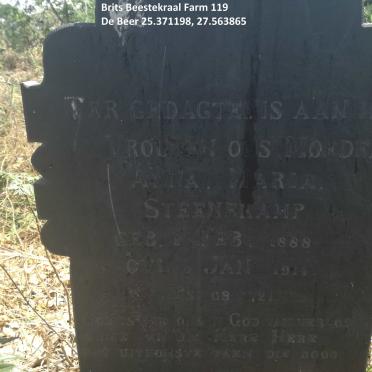 STEENEKAMP Anna Maria 1888-1914